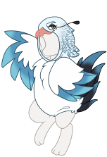 Fyrefowl Costume - White Hot - B