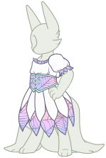 Fancy Witch's Dress - Mint Bloom - A