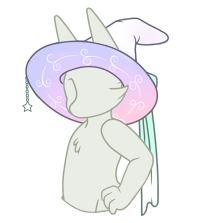 Fancy Witch Hat - Mint Bloom