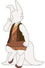 Casual Vest and Shorts - Caramel Candy - B
